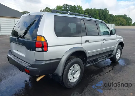 2002 Mitsubishi Montero Sport Xls z USA, uszkodzony, nr VIN JA4LS31R92P004347